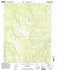 Del Norte Peak 2001 topographic map thumbnail