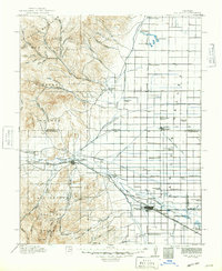 Del Norte 1917 topographic map thumbnail