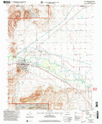 Del Norte 2001 topographic map thumbnail