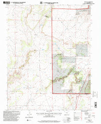 Delhi 1996 topographic map thumbnail