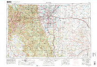 Denver 1953 topographic map thumbnail