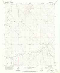 Deora 1971 topographic map thumbnail