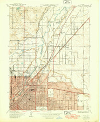 Derby 1950 topographic map thumbnail