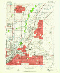 Derby topographic map thumbnail