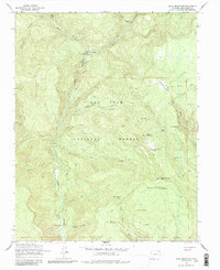Devil Mountain 1964 topographic map thumbnail