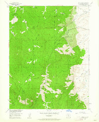 Devils Head 1954 topographic map thumbnail