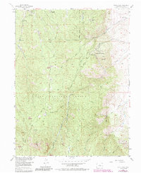 Devils Head 1954 topographic map preview
