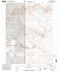 Dipper Spring 1997 topographic map thumbnail
