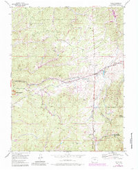 Divide 1954 topographic map preview