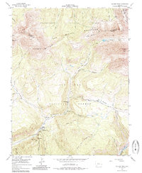 Dolores Peak 1953 topographic map thumbnail