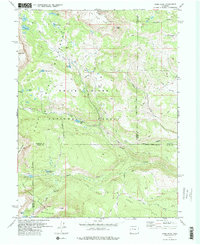 Dome Peak 1977 topographic map thumbnail