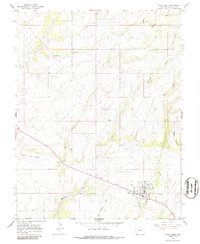 Dove Creek 1964 topographic map thumbnail