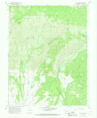 Dry Creek 1965 topographic map thumbnail