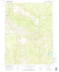 Dunckley Pass 1966 topographic map thumbnail