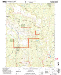 Dunckley Pass 2000 topographic map thumbnail
