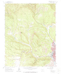Durango West 1963 topographic map thumbnail