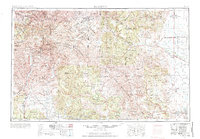 Durango 1945 topographic map preview