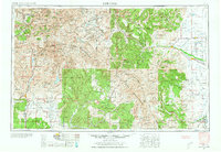 Durango 1945 topographic map preview