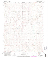 East Of Rock Creek 1969 topographic map thumbnail