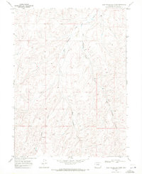 East Timberlake Creek 1969 topographic map thumbnail