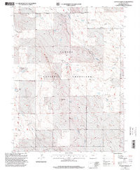 Eastman Creek SE 1997 topographic map thumbnail