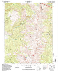 El Valle Creek 1994 topographic map thumbnail