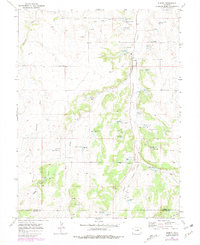 Elbert 1970 topographic map thumbnail