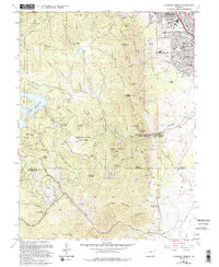 Eldorado Springs 1965 topographic map thumbnail