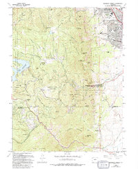 Eldorado Springs 1965 topographic map thumbnail