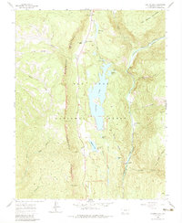 Electra Lake 1960 topographic map thumbnail