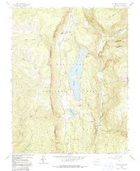 Electra Lake 1960 topographic map thumbnail