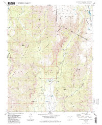 Elephant Head Rock 1984 topographic map thumbnail