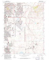 Elsmere 1961 topographic map preview