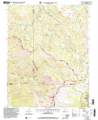 Elwood Pass 2001 topographic map thumbnail