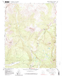 Engineer Mountain 1960 topographic map thumbnail