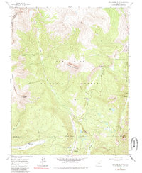 Engineer Mountain 1960 topographic map preview
