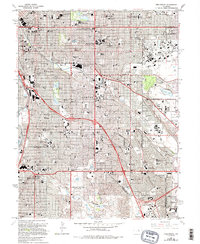 Englewood 1965 topographic map thumbnail