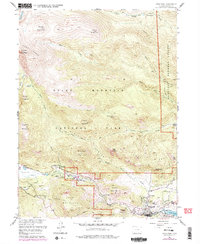 Estes Park 1961 topographic map thumbnail