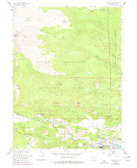 Estes Park 1961 topographic map thumbnail