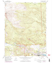 Estes Park 1961 topographic map thumbnail