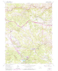 Evergreen 1965 topographic map preview