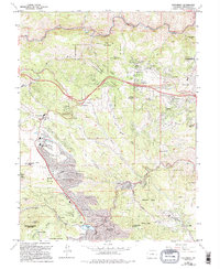 Evergreen 1965 topographic map preview