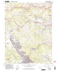 Evergreen 1994 topographic map thumbnail