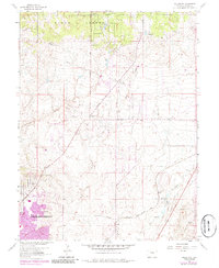 Falcon NW 1961 topographic map thumbnail