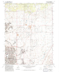 Falcon NW 1961 topographic map thumbnail