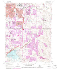 Fitzsimons 1965 topographic map thumbnail