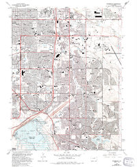 Fitzsimons 1965 topographic map thumbnail
