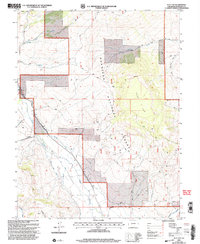 Flat Top 2001 topographic map thumbnail