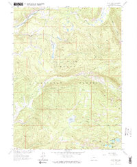 Floyd Peak 1962 topographic map thumbnail