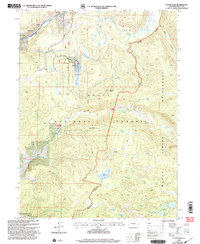 Floyd Peak 2000 topographic map thumbnail
